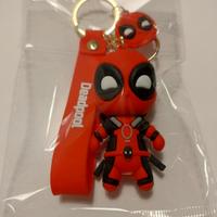 Portachiavi Deadpool PVC nuovo