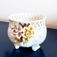 Vaso in porcellana finissima di Capodimonte