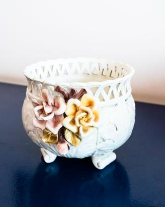 Vaso in porcellana finissima di Capodimonte