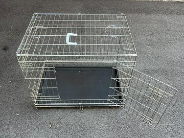 Box pieghevole  zincato per cani