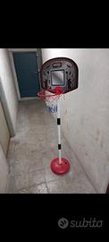 Canestro basket bambini altezza regolabile