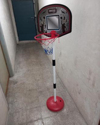 Canestro basket bambini altezza regolabile