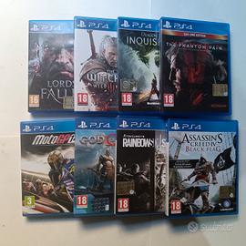 Lotto 8 Giochi PlayStation 4 PS4 Originali
