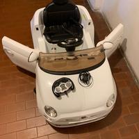 Macchina elettrica telecomandata bimbo FIAT 500