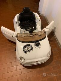 Macchina elettrica telecomandata bimbo FIAT 500