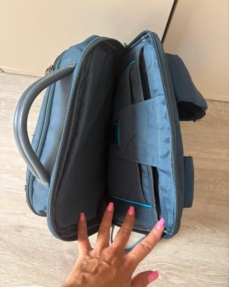 Zaino blu piquadro