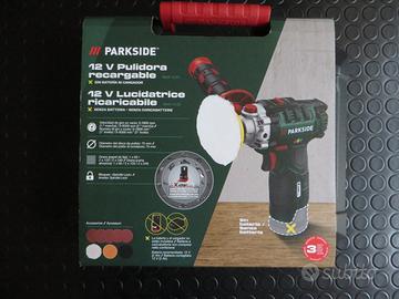 lucidatrice smerigliatrice batteria 12V Parkside 