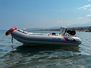 Gommone Honda 3,20 mt + Suzuki 6 CV White 4 Tempi