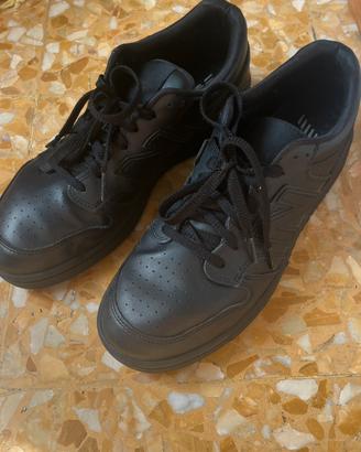 Sneaker New Balance 480 in pelle nera
