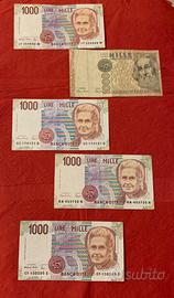 Biglietti da 1000 lire