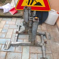 Coppia Cavalletti Alzabobine + Barra Acciaio