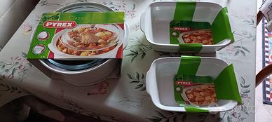 Set teglie Pirex smaltate