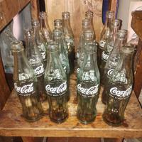 bottiglia coca-cola anni 70 con la cassetta
