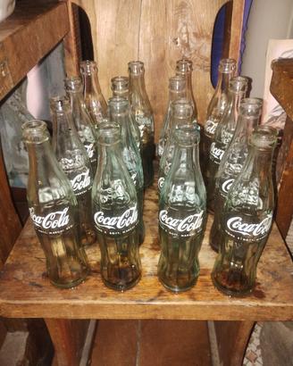 bottiglia coca-cola anni 70 con la cassetta
