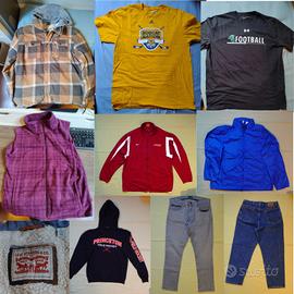 Lotto 22 capi firmati Nike Adidas Ralph Lauren ecc
