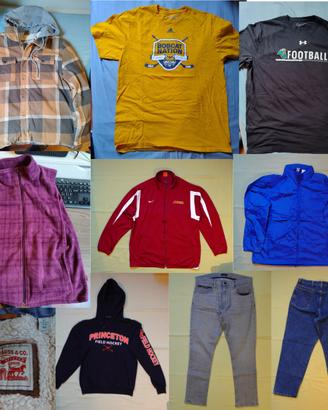 Lotto 22 capi firmati Nike Adidas Ralph Lauren ecc