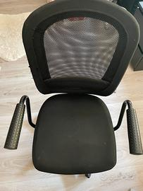 Sedia girevole da ufficio Flintan