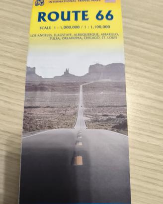 mappa route 66 america stati uniti 