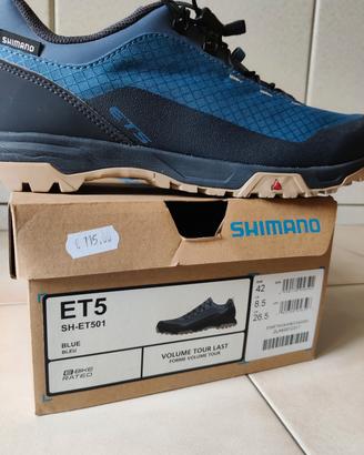 scarpe Shimano MTB flat  taglia 42 
