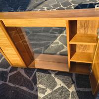 Toeletta bagno vintage in legno