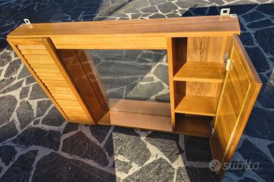 Toeletta bagno vintage in legno