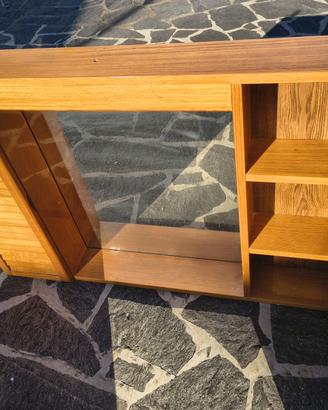 Toeletta bagno vintage in legno