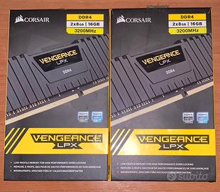 Corsair Vengeance LPX DDR4 32gb (2x8) 3200mhz