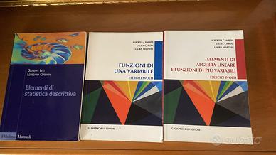 Libri statistica e matematica