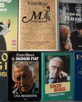 Lotto libri Enzo Biagi