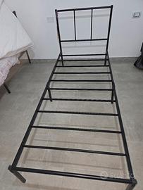 Letto singolo nuovo 80×180