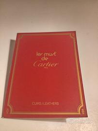Catalogo vintage Le  Must de Cartier Cuirs
