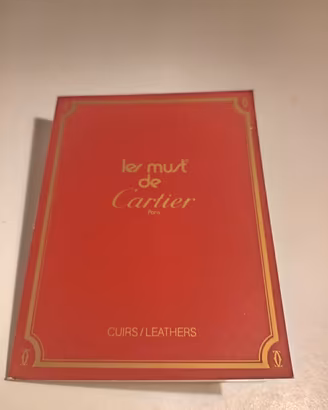 Catalogo vintage Le  Must de Cartier Cuirs