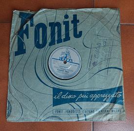 vinile 78 giri CLAUDIO VILLA " USIGNOLO" 1957