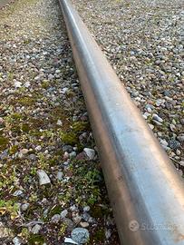 Tubi in acciaio palo piantana