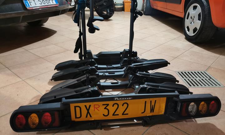 portabici gancio traino Peruzzo