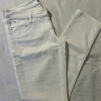 Pantaloni bianchi GUESS skinny