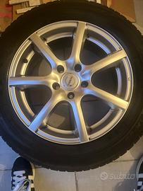 Ruote con cerchi  Nissan Qashqai /juke invernali