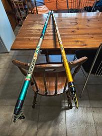 2 canne da pesca in carbonio