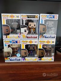 Funko Pop LeBron James, Freddie Mercury