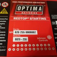 Batteria 12v 44ah OPTIMA