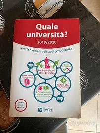 Alpha test “Quale Università?” Libro post-diploma