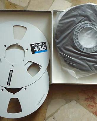 Bobina Ampex 456 Grand Master, nastro 1/2 pollice