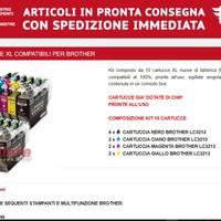 Brother lc 3213 c 4 kit colori + 10 nero tot. 22