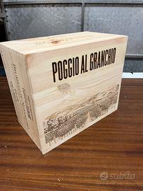 Cassetta di legno - molto decorata