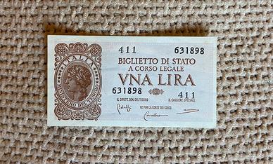 Banconota Biglietto di Stato 1 Lira “VNA LIRA”