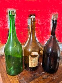 Bottiglie vetro grandi