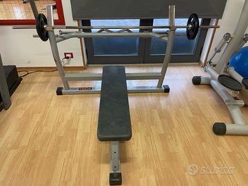 Panca per pettorali con Bilancere (TECA FITNESS)