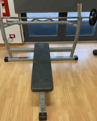 Panca per pettorali con Bilancere (TECA FITNESS)