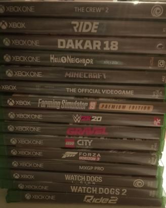 15 giochi Xbox One tutte le serie con disco