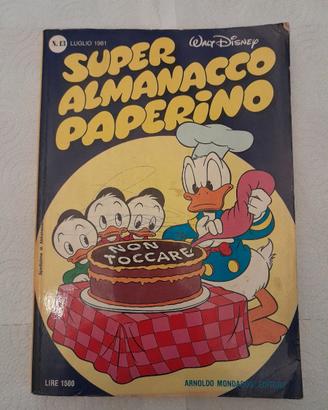 SUPER ALMANACCO PAPERINO n° 13 e 17